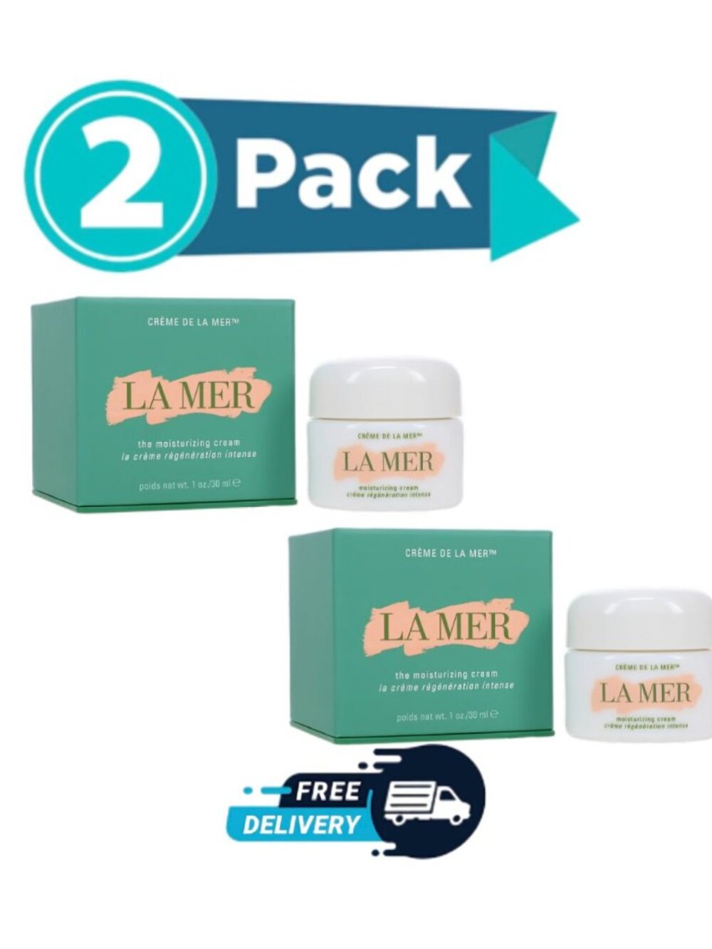 La Mer Crème de la Mer Moisturizing Cream 1 oz / 30 ml Hydrating